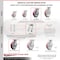 Service Caster 6 Inch Kingpinless Poly on Aluminum Wheel Caster Swivel Locks 2 Rigid SCC, 2PK SCC-KP30S620-PAR-BSL-2-R-2 - alternate 6